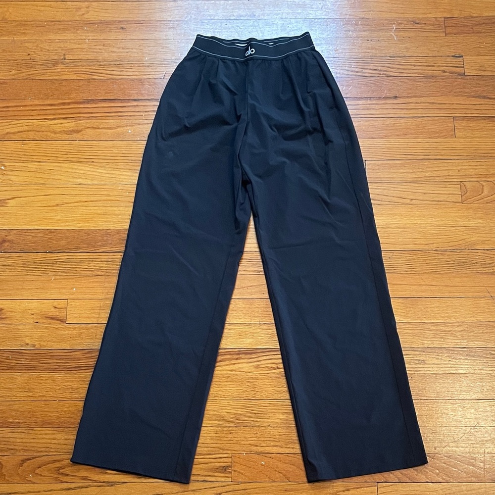 ALO Yoga Suit Up Trouser (Long), Black Size XS